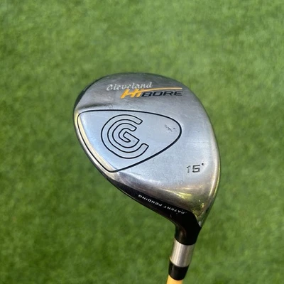 Cleveland HiBore 15* 3 Wood Proforce 75 Gold Regular Flex Shaft 43” RH Golf Club - Image 1 of 4