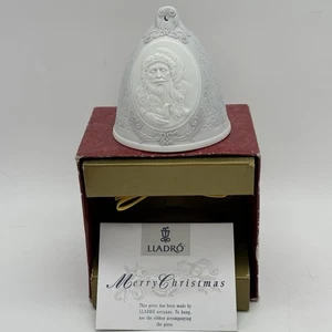 Campana de Navidad anual Lladro 2003 adorno de porcelana vintage en caja - Imagen 1 de 8