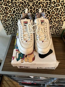 Scarpe uomo Fila Disruptor II x Nickelodeon Rugrats taglia 8 con scatola usate - Foto 1 di 14