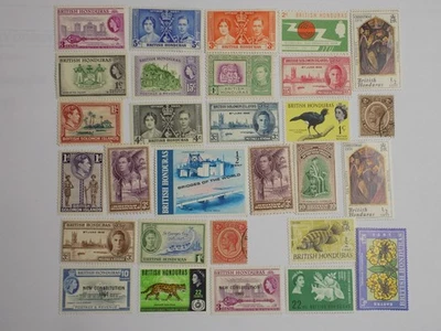 MNH-MLH HONDURAS BRITÁNICAS Coll'n de COMM. sellos -11-2-H-COMBINAMOS ENVÍO Foto 1 de 2