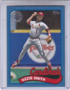 OZZIE SMITH 2024 TOPPS 1989 TOPPS BLUE PARALLEL #89B-81 ST. LOUIS CARDINALS - Picture 1 of 2