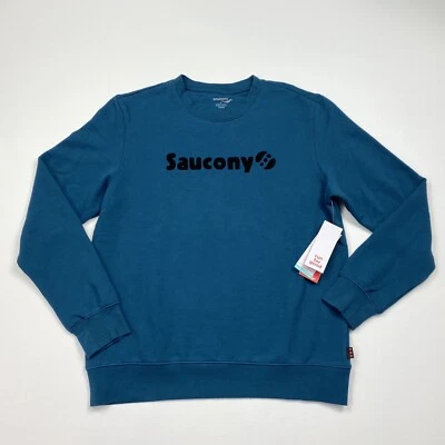 NEW! Women’s Saucony Pullover Crewneck Sweatshirt Size Small W/Tags - Image 1 of 4