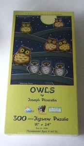 SUNSOUT Jigsaw Puzzle - NEW 300 piece OWLS - Picture 1 of 6