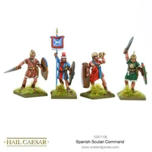 Hail Caesar Hispania Spanish Scutarii Command - Picture 1 of 1