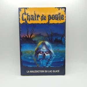 1998 Chair de Poule #54 La Malédiction du Lac Glacé Goosebumps French RL Stine - Picture 1 of 8