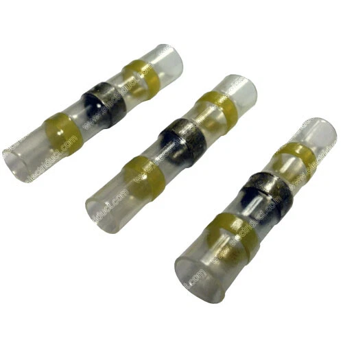 Electriduct Heat Shrink Solder Sleeve Crimpless Butt Connectors - 26 to 10 AWG - Image 1 of 1