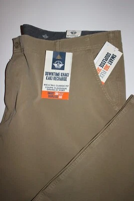 DOCKERS DOWNTIME KAHKI SMART 360 FLEX 4-WAY STRETCH CLASSIC FIT PANTS SZ:52 X 32 - Image 1 of 4