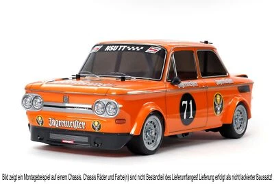 TAMIYA KAROSSERIEBAUSATZ NSU PRINZ TT JÄGERMEISTER INKL. ZUBEHÖR # 300051594 - Bild 1 von 2