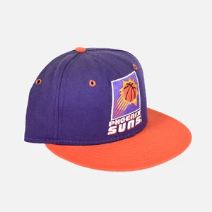 Phoenix Suns 90's Athletic Logo 5950 Pro Model Wool New Era Vtg NBA Fitted Hat - Picture 1 of 6