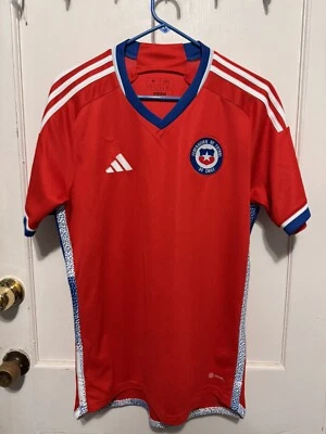 2022 Adidas Chile Away Soccer Jersey Men  M World Cup - Image 1 of 2