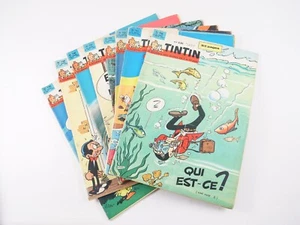 Tintin hebdomadaire lot de 11 du n° 720 du 9 août au n° 730 du 18 octobre 1962 - Imagen 1 de 22