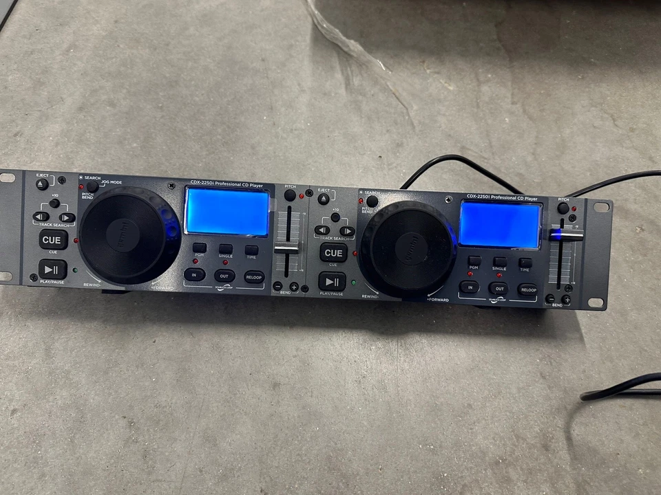 Control unit of Gemini CDX-2250i Professional Dual CD Player Black - Image 1 of 1