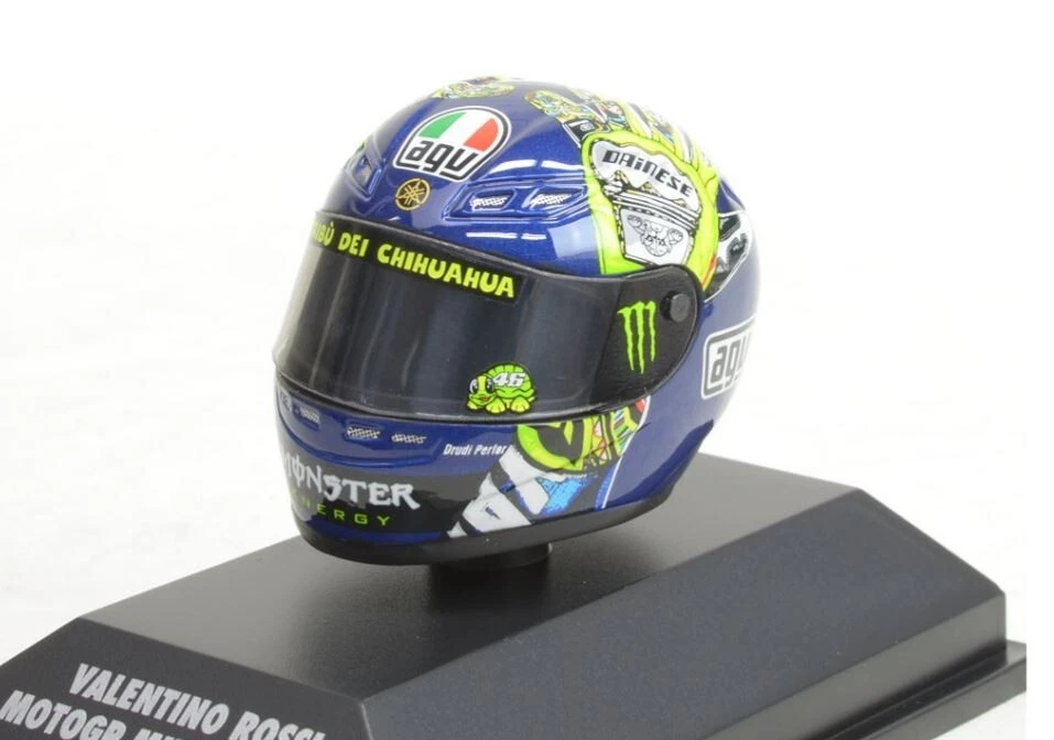 MINICHAMPS 1/8 Helmet Reprice Valentino Rossi MotoGP Mugello 2009 398090076 - Image 1 of 1