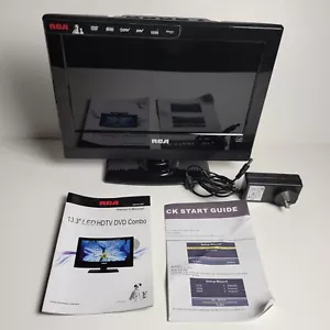 RCA 13.3” LED HDTV DVD Combo model DECK133R great pre-owned condition w manual - Picture 1 of 4