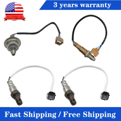 Sensor de oxígeno O2 superior + inferior 4 piezas para Nissan Murano Quest 2011 3,5 L 2014 Máxima Foto 1 de 4