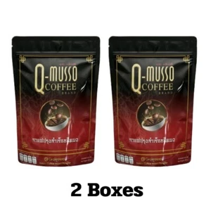 2X Q-Musso Kaffee Instant gemischtes Pulver 0% Cholesterin gesundes thailändisches Kräuter - Bild 1 von 13