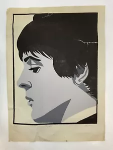 Impresión artística numerada 8/10 firmada por artista GnuFoundArt de Paul McCartney - Imagen 1 de 11