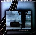 Jan Groth - Good To Know...... Norway LP 1980 FOC (VG+/VG+) '