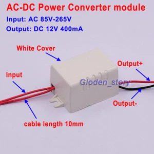 AC-DC Converter AC 110V 220V 230V to DC 12V 400mA Switching Power Supply Module - Picture 1 of 3
