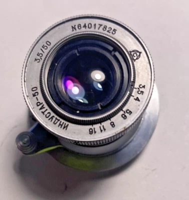 US Seller Industar 50 CLA lens 3,5 50mm Rangefinder Collapsible M39 Leica L39 - Image 1 of 4