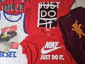 Lot Of 5 Nike,hunnids Jordan Shirts All Men's Size XXL. xl .l. M - Picture 1 of 14