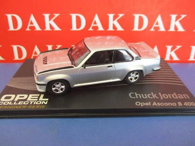 Die cast 1/43 Modellino Auto Opel Ascona B 400 Silver Chuck Jordan 1979-1981 - Immagine 1 di 4
