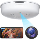 Spy Camera Hidden Camera Smoke Detector Wifi 1080P Small Cameras Nanny Cam with 