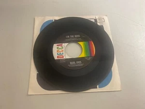 BURL IVES – I'M THE BOSS / THE MOON IS HIGH 7" VINYL 45 RPM DECCA RECORDS 31504 - Picture 1 of 2