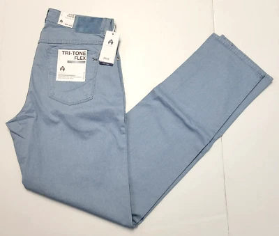 $198 Nuevos Pantalones BRAX Tritone Flex AZUL Aire Para Hombre 31x34 Cooper Elegante Calce Regular Foto 1 de 4