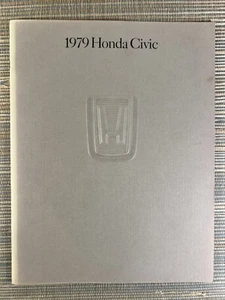 Honda Civic 1979 Sales Brochure Catalog CVCC 5-Speed Wagon 1200 Hatchback Sedan - Picture 1 of 13