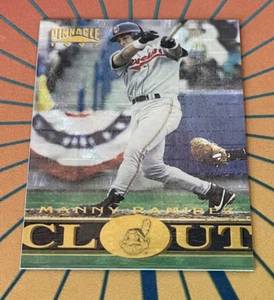 1997 Pinnacle Clout - Museum Collection - #196 - Manny Ramirez - Picture 1 of 2