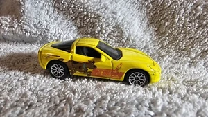 2007 Matchbox Chevrolet Corvette C6 Yellow 5-Packs: Scooby-Doo Hard To Find! - Picture 1 of 6
