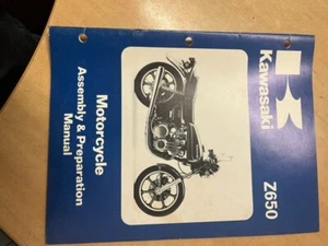 KAWASAKI Z650 F1/KZ650 F1 MANUAL DE MONTAJE MANUAL DE DISTRIBUIDOR GENUINO - Imagen 1 de 2