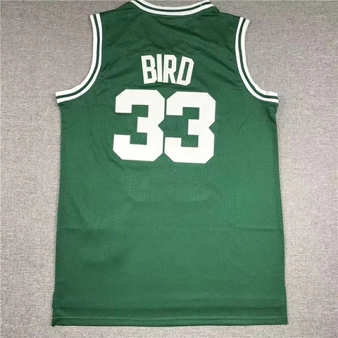 Throwback Boston Mens #33 larry Bird Basketball Jersey Retro Jersey Stitched Cover