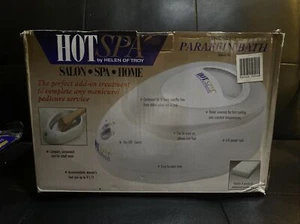 HELEN OF TROY HOT SPA PROFESSIONAL PARAFFIN BATH SALON•SPA•HOME / 3 WAX - Picture 1 of 7
