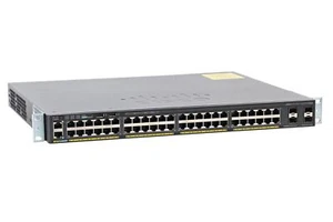 Cisco Catalyst WS-C2960X-48FPS-L | Base LAN y orejas de rack | 3 años de garantía - Imagen 1 de 2