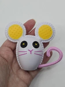 Lalaloopsy 2009 Fullsize Crumbs Sugar Cookie Replacement Pet White Mouse 3” - Picture 1 of 3