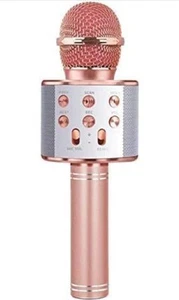 Pbuddy Wireless Bluetooth Karaoke Microphone,4 in 1 Wireless Portable Handheld - Picture 1 of 6