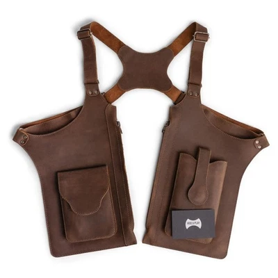 Hide & Play, Arnés Ajustable con Bolsas con Cremallera, Funda de Hombro Vintage Foto 1 de 4