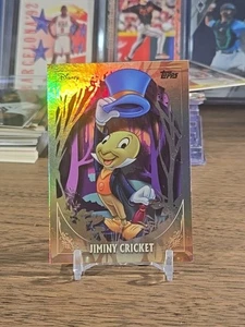 2025 Topps Disney Wonder JIMINY CRICKET #FF-2 Furry Friends Silver Pinocchio  - Bild 1 von 2