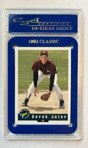 1992 Derek Jeter Classic CSA 10 - Picture 1 of 2