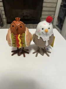 2025 Featherly Friends Summer Birds Sprinkles & Franky Hot Dog Ice cream - Picture 1 of 10