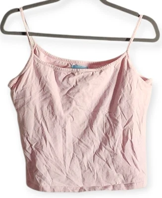 Женская майка Jennifer Moore XL с розовым ремешком из спагетти — хорошее состояние товара - Изображение 1 из 4