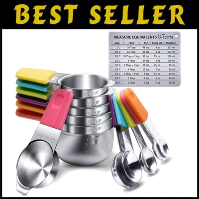 Professional Magnetic Measuring Cups Set - 13 Pieces - Image 1 of 4