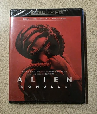 Alien Romulus 4K UHD + Blu-ray + Digital Copy Brand New Factory Sealed  - Image 1 of 2