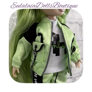 Rainbow High Jade Hunter Puppe Serie 1 2020 Ersatzteile schwarz T-Shirt Anti Sparkle - Bild 1 von 7
