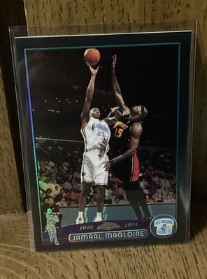 2003-04 Topps Chrome Jamaal Magloire Refractor Black #75/500 - Image 1 of 2