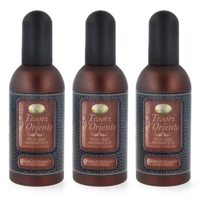tesori d´Oriente LEGNO DI GUAJACO schwarzer Pfeffer Eau de Toilette men 3x 100ml - Bild 1 von 4