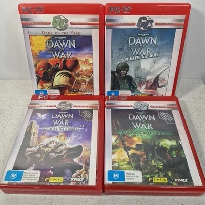 Warhammer 40,000 Dawn of War PC DVD-ROM Bundle Lot 4 Game Warhammer 40k  - Image 1 of 4