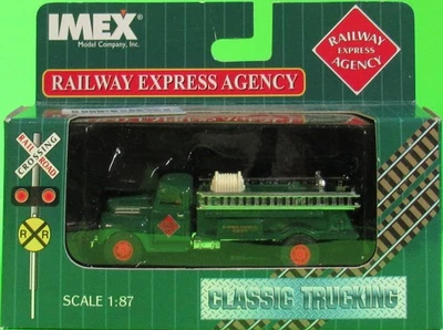 HO 1/87 Imex модель компании 870009 классический грузоперевозки железной дороги экспресс пожарной машины - Изображение 1 из 2